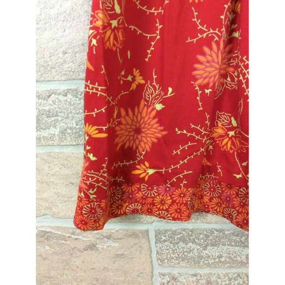 Hanna Anderson Floral Asian Dress Size 90 US 3T - Picture 3 of 6